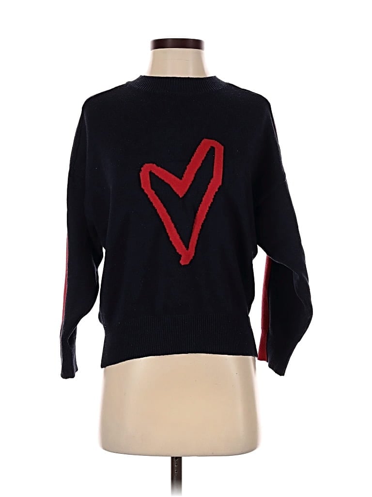 Pre-owned Six Fifty Pullover Sweater In Black