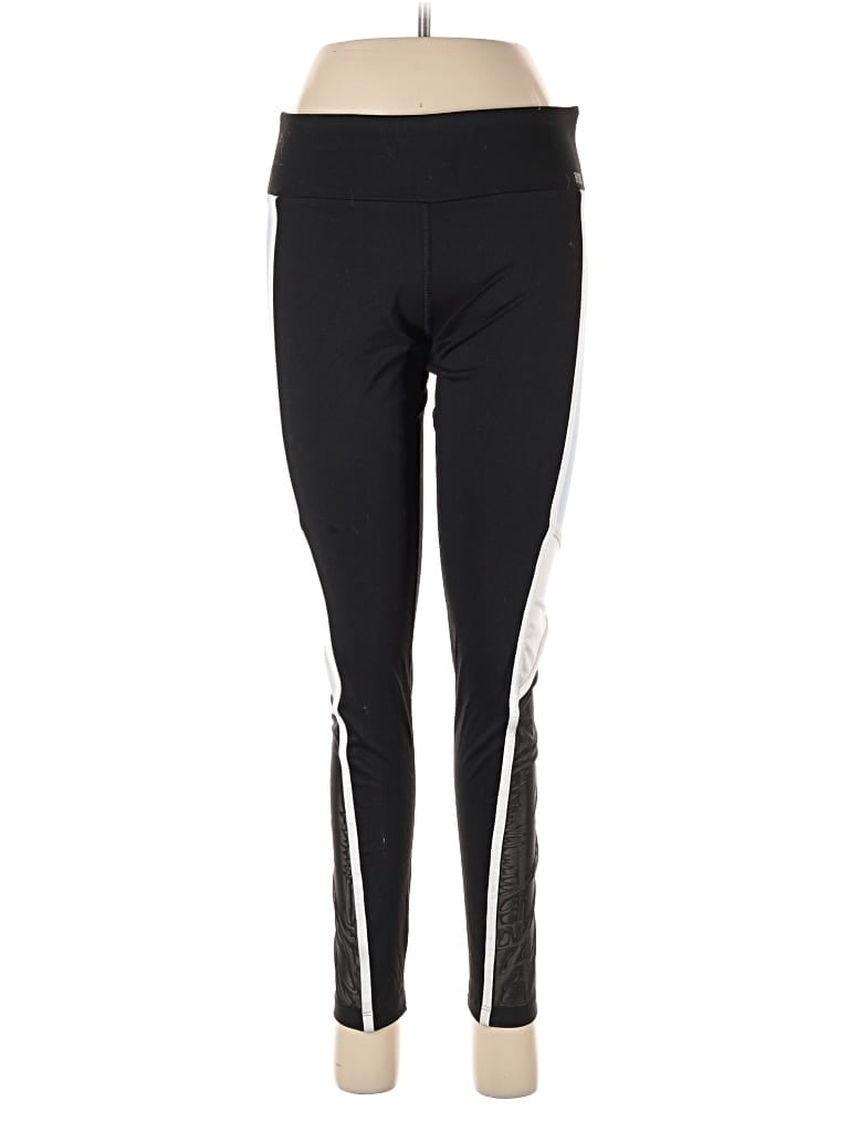 Pre-owned Victoria's Secret Pink Active Pants In Black