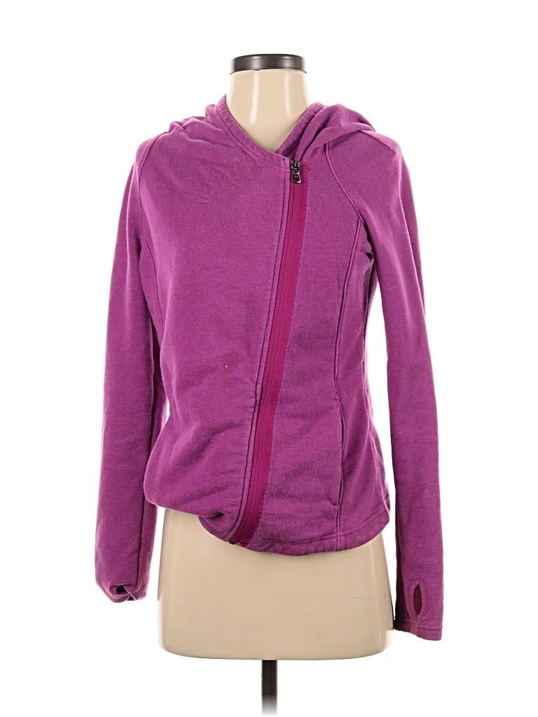 Pre-owned Under Armour Zip Up Hoodie In Purple