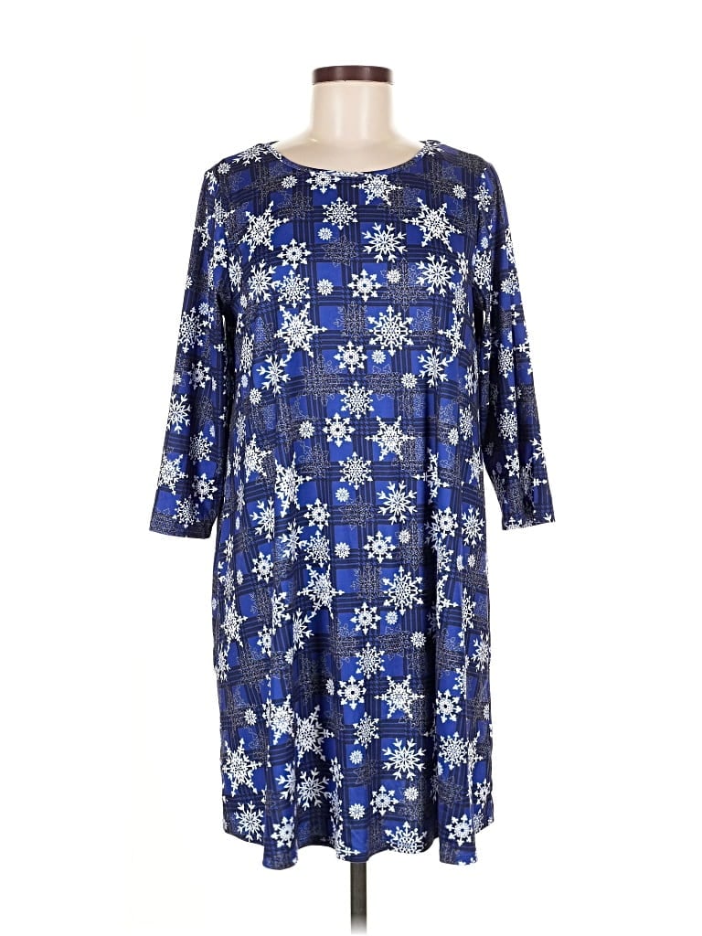 Pre-owned Celebrate Together Casual Dress In Blue