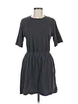 black and blue dress combination WASH DENIM JUMPER  Farren and me