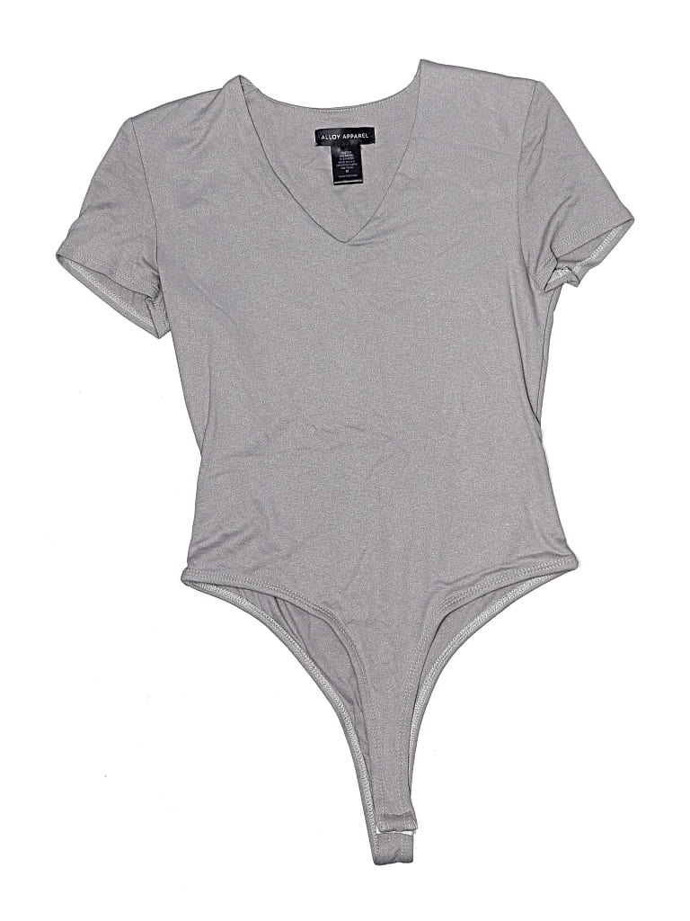 Pre-owned Alloy Apparel Bodysuit In Gray