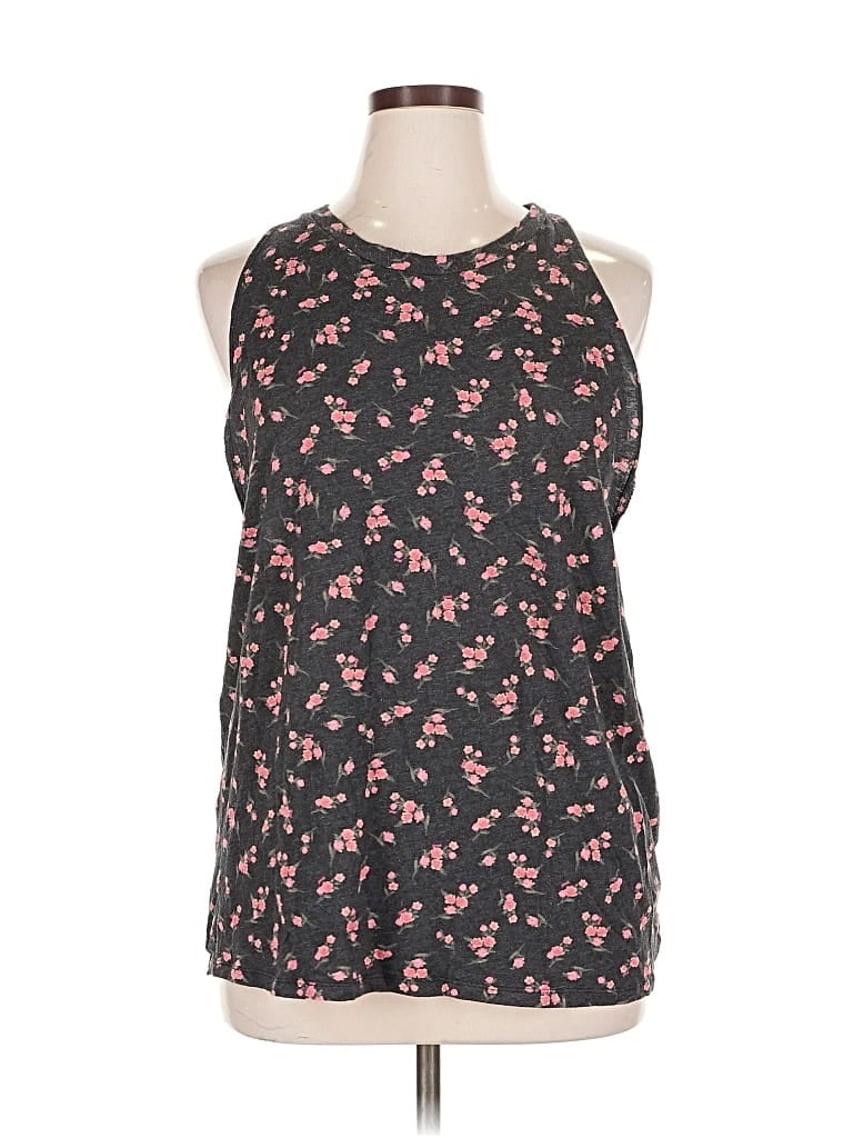 Pre-owned Victoria's Secret Pink Tank Top Black Halter Neckline Tops