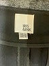 Iris & Ink 100% Polyester Solid Black Dress Pants Size 8 - photo 4