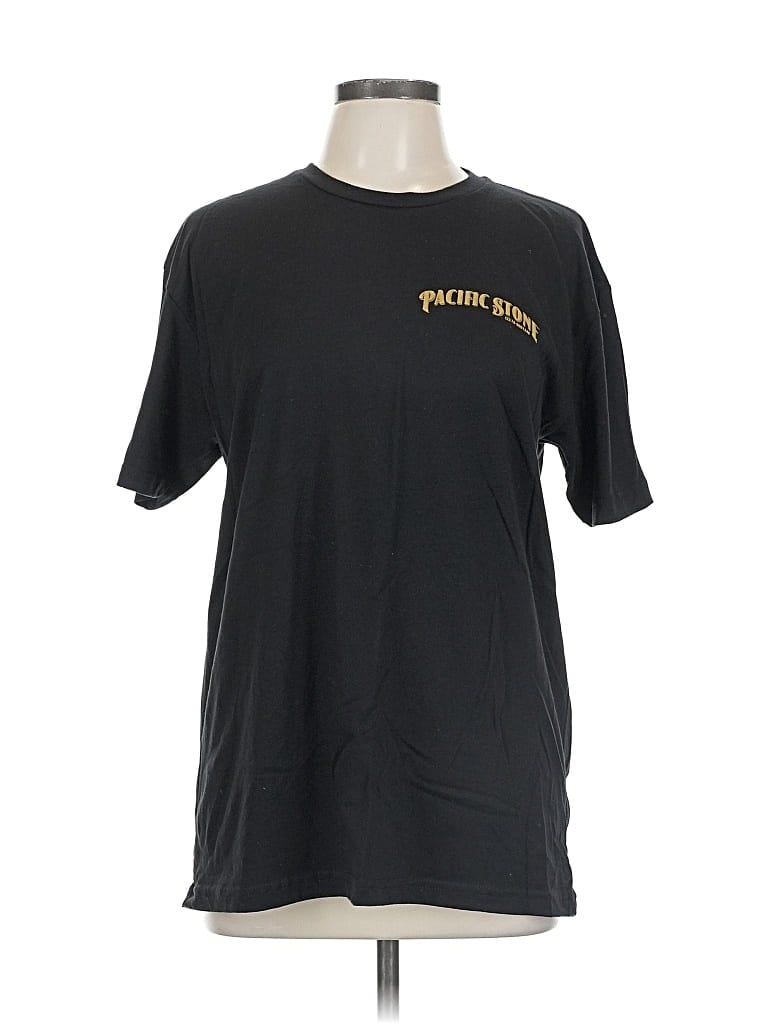Pre-owned Next Level Apparel Short Sleeve T-shirt In Black