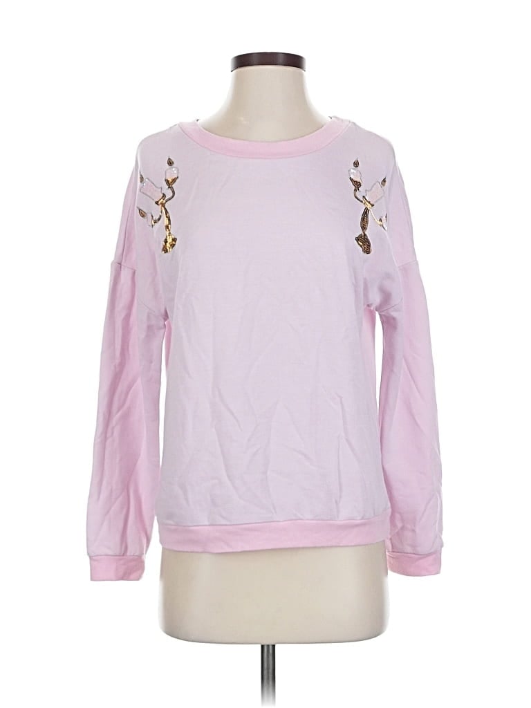 Pre-owned Disney Parks Sweatshirt In Pink