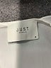 Just Female Ivory White Long Sleeve Blouse Size M - photo 6