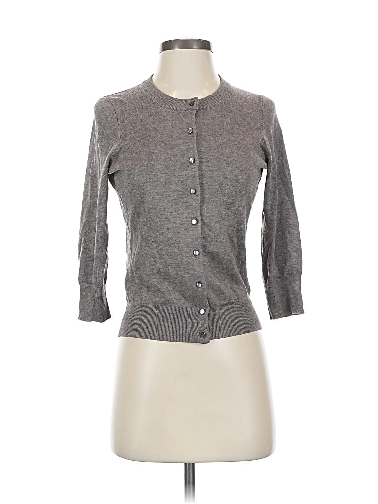 Pre-owned Cyrus Cardigan Sweater In Gray