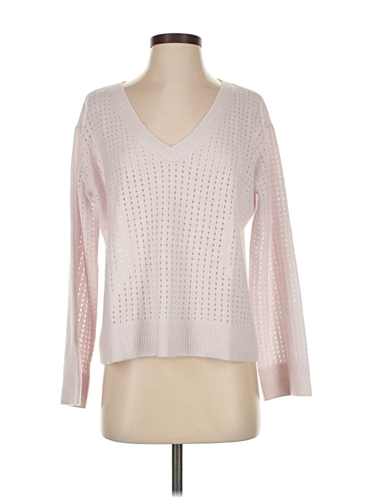 Pre-owned Atm Anthony Thomas Melillo Cashmere Pullover Sweater In Pink