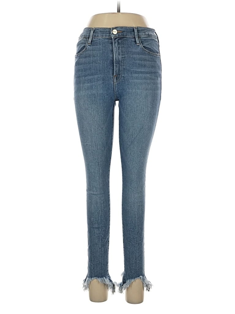 Pre-owned Frame Jeans In Blue