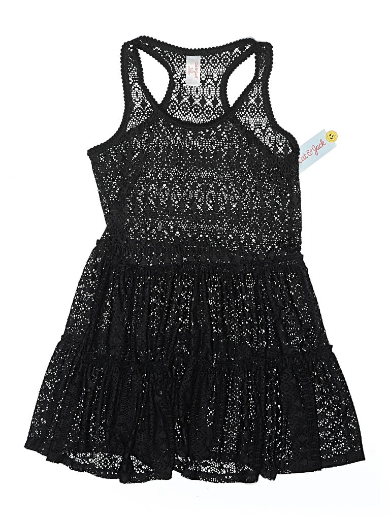 Pre-owned Cat & Jack Kids' Dress In Black