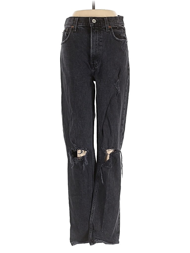Pre-owned Abercrombie & Fitch Jeans In Black