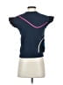 Harvey Faircloth Blue Short Sleeve Top Size S - photo 2