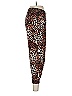 H&M 100% Viscose Animal Print Brown Casual Pants Size M - photo 4