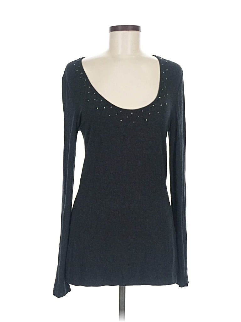 Pre-owned Alberto Makali Long Sleeve T-shirt In Black