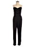 Parker 100% Polyester Solid Black Jumpsuit Size XS - photo 1