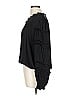 Calligraphie Black Long Sleeve Blouse Size L - photo 5