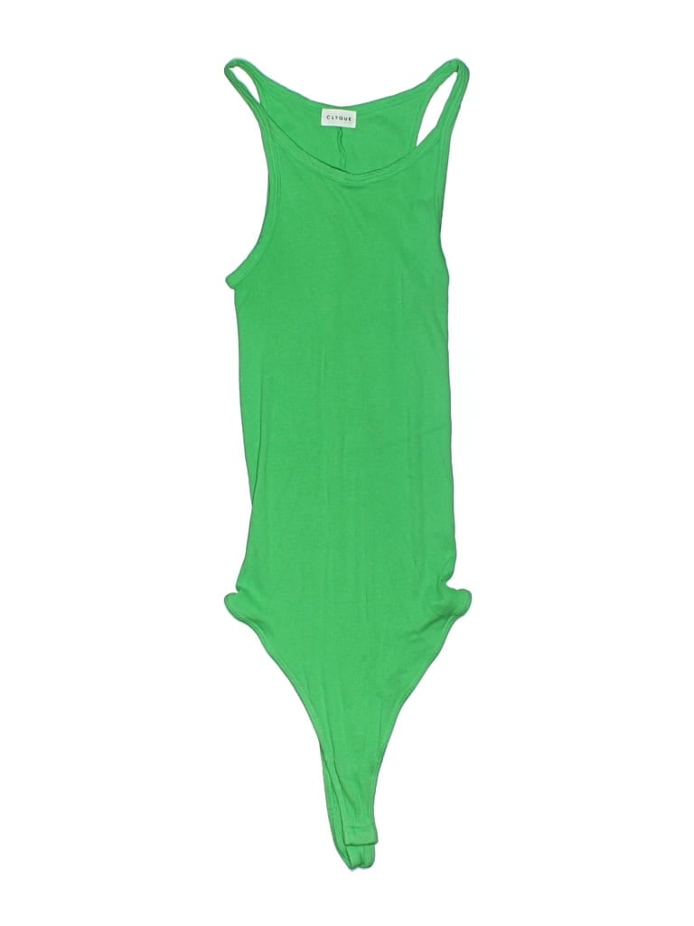 Pre-owned Clyque Bodysuit In Green