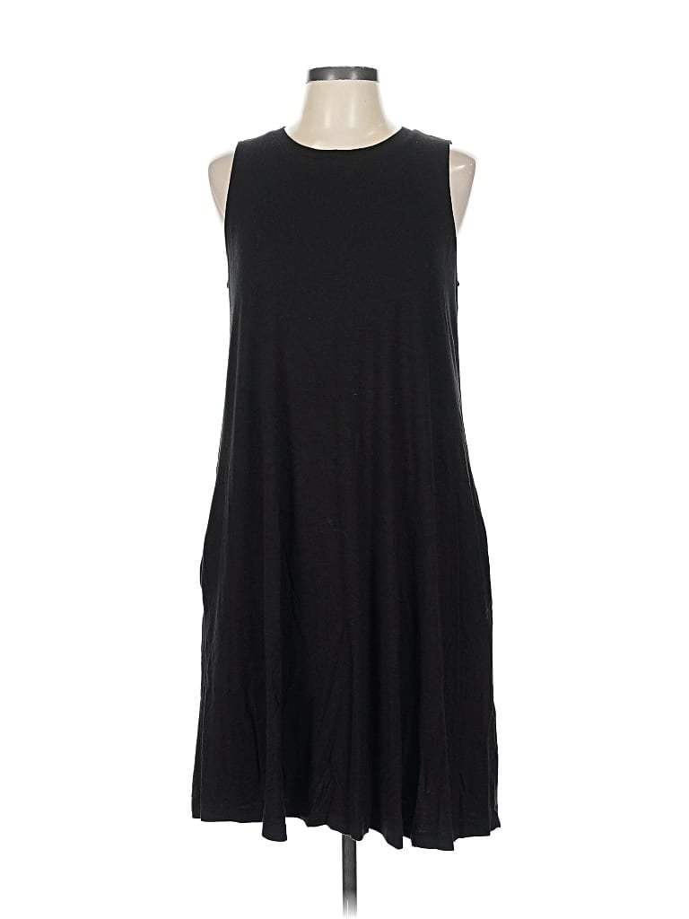 Pre-owned Time And Tru Casual Dress In Black