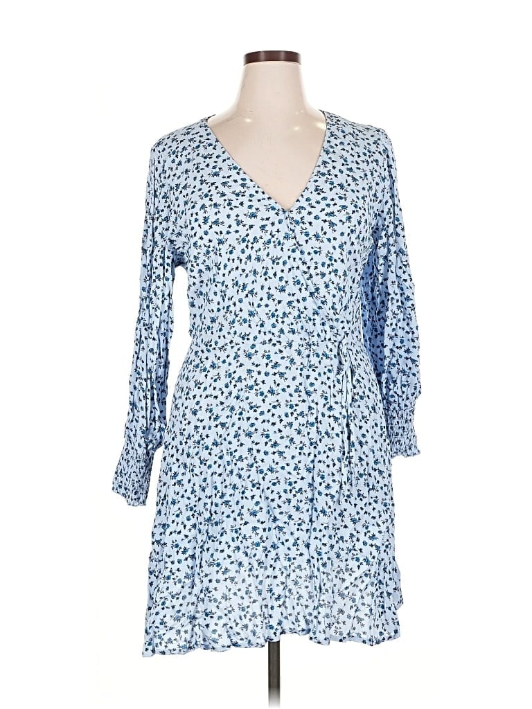 Pre-owned Wild Fable Casual Dress In Blue
