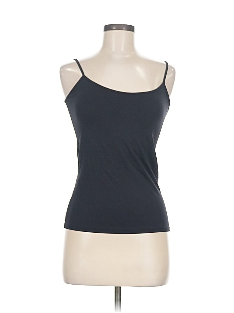 Pre-owned Zara Collection Tank Top Blue Strapless Neckline Tops