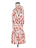 Leifnotes Paisley Orange Casual Dress Size S - photo 5