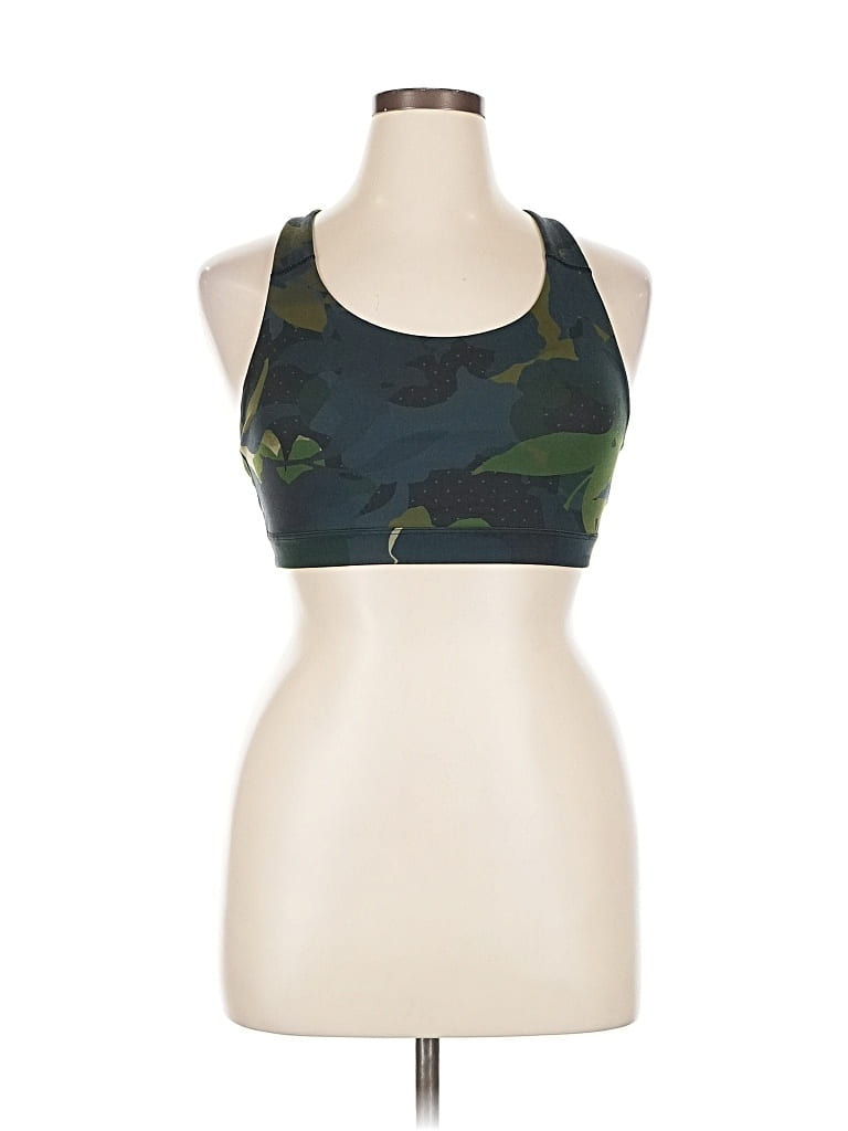 Pre-owned Active By Old Navy Tank Top Green Halter Neckline Tops