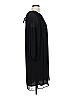 Max Studio 100% Polyester Solid Black Casual Dress Size L - photo 4