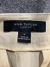 Ann Taylor Solid Ivory Khakis Size 6 - photo 7