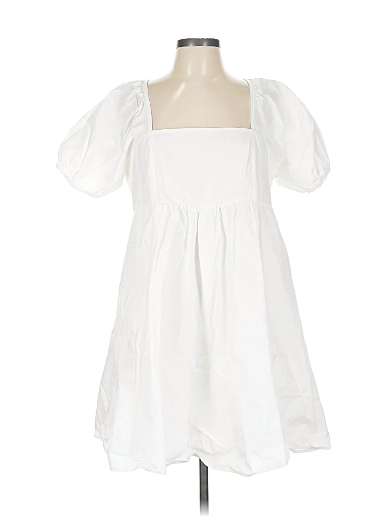 Pre-owned Draper James Casual Dress In White
