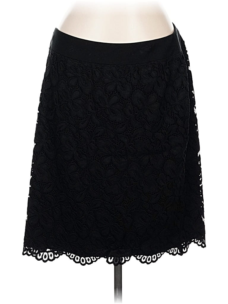 Pre-owned Jjill Formal Skirt In Black