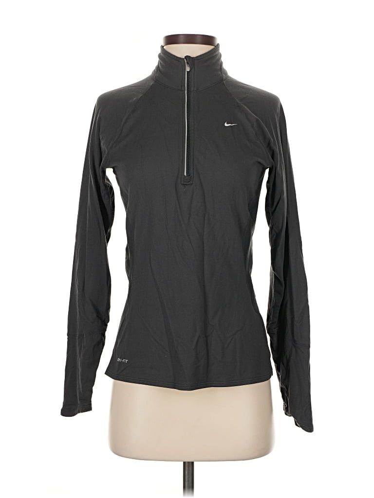 Pre-owned Nike Long Sleeve T-shirt In Gray