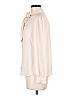 Charlotte Russe 100% Polyester Ivory Long Sleeve Blouse Size M - photo 5