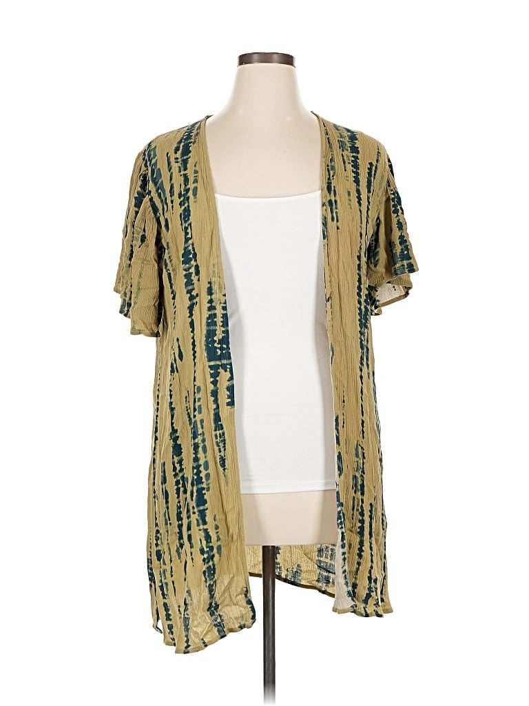 Pre-owned Maurices Kimono In Gold