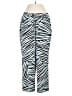 DKNY 100% Polyester Animal Print Blue Casual Pants Size S - photo 1
