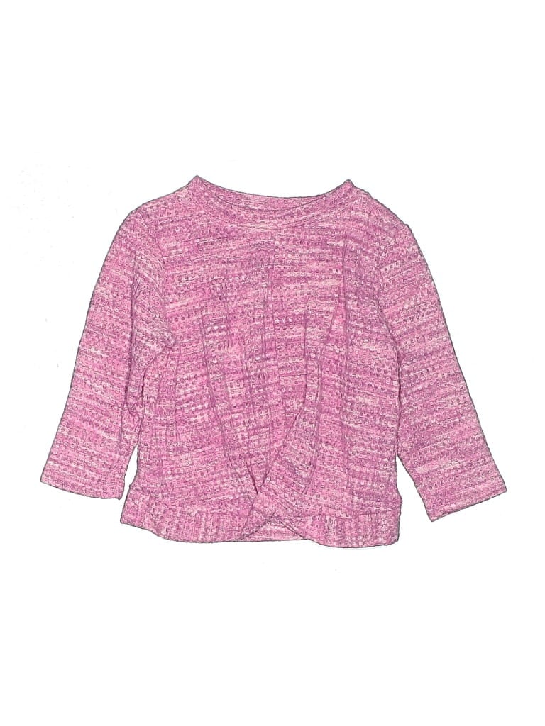 Pre-owned Jumping Beans Kids' Pullover Sweater In Pink