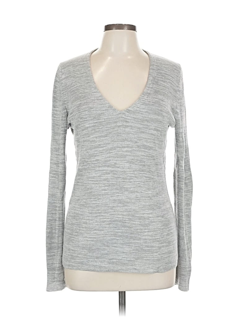 Pre-owned Banana Republic Pullover Sweater In Silver