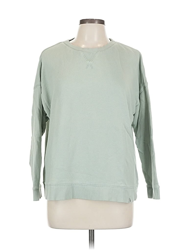 Pre-owned Lou & Grey Sweatshirt In Green