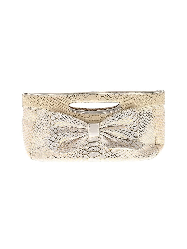 Pre-owned Caché Satchel In White