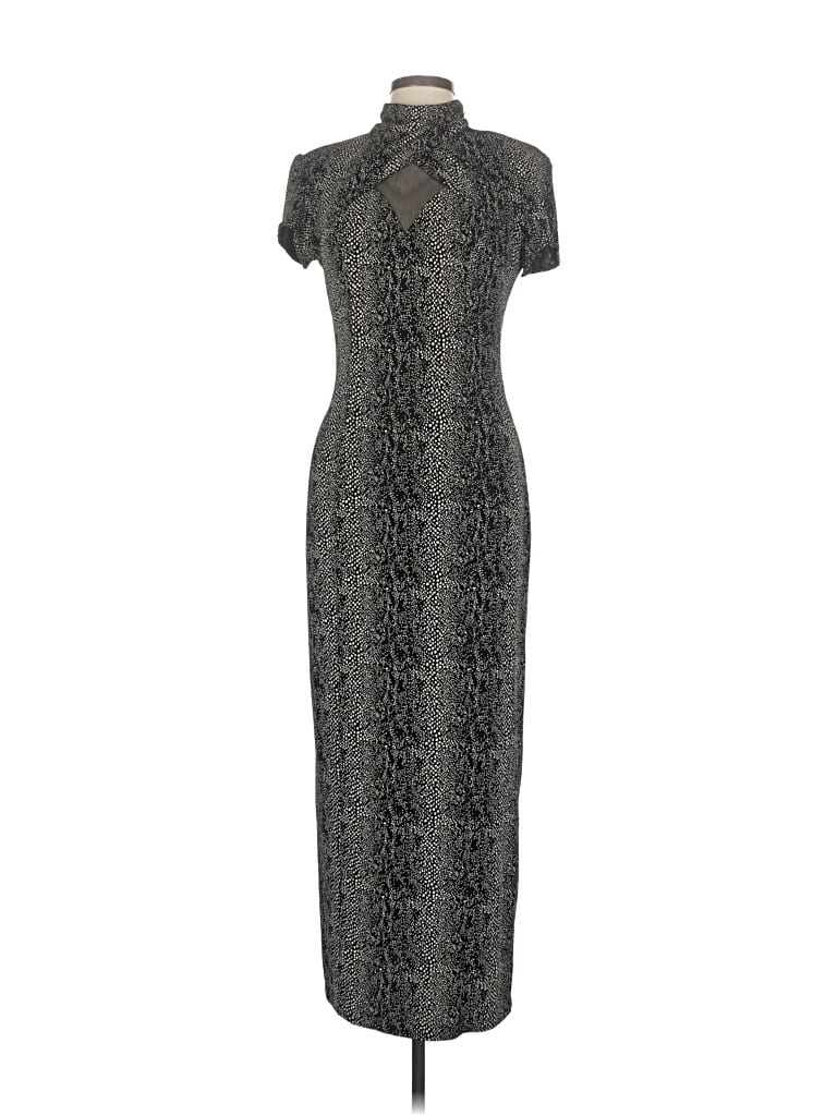 Pre-owned Joseph Ribkoff Cocktail Dress In Gray