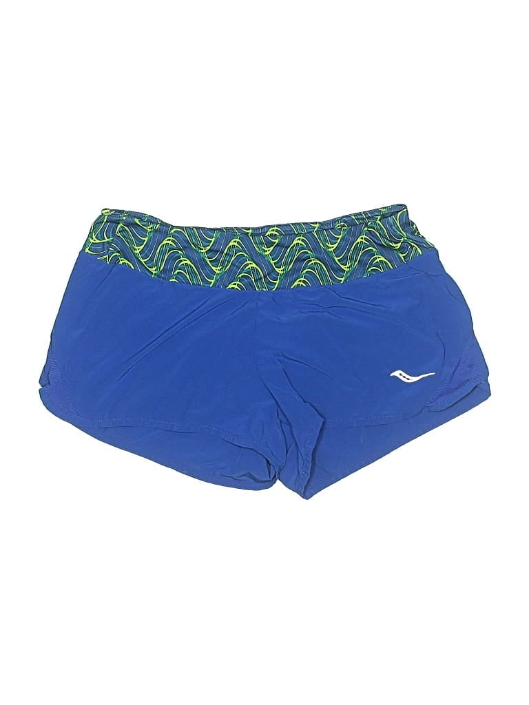 Pre-owned Saucony Athletic Shorts In Blue
