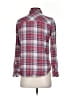 Seven7 100% Cotton Plaid Red Long Sleeve Button-Down Shirt Size S - photo 2