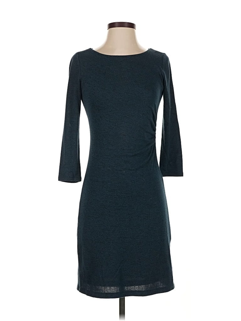 Pre-owned Ann Taylor Loft Casual Dress In Blue