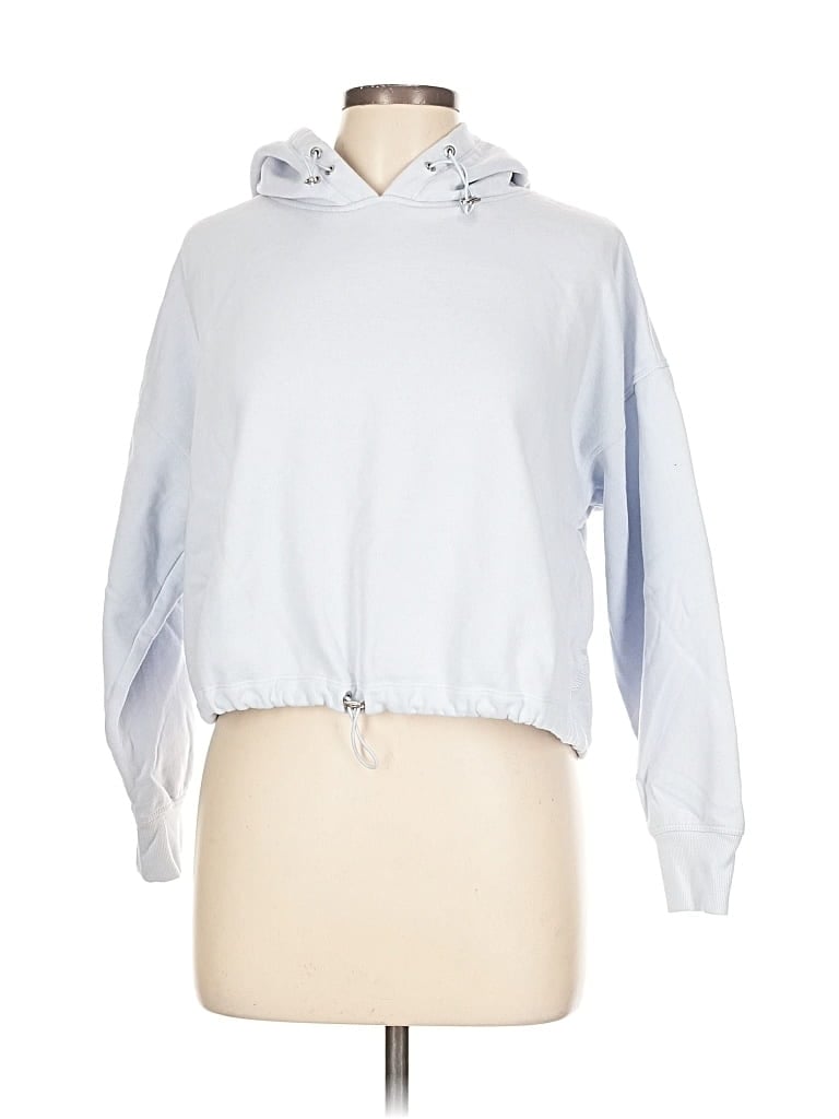 Pre-owned Calvin Klein Performance Pullover Hoodie In Blue