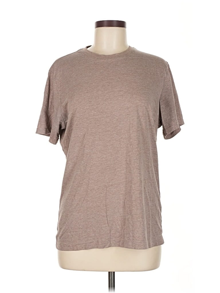 Pre-owned Banana Republic Short Sleeve T-shirt In Brown