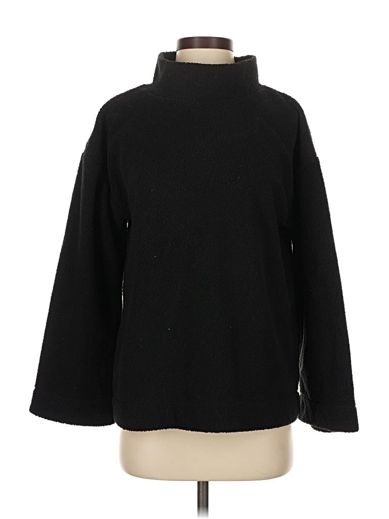 Pre-owned Ann Taylor Loft Turtleneck Sweater In Black