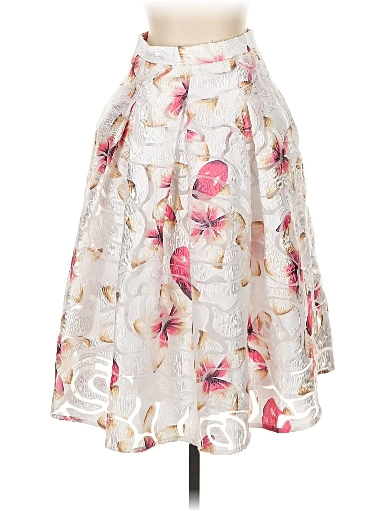 Pre-owned Antonio Melani Casual Skirt In White