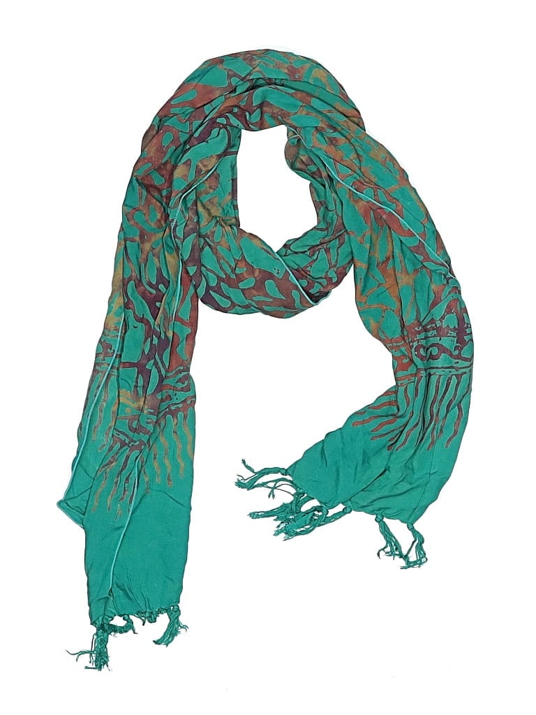 Pre-owned Unbranded Scarf In Blue
