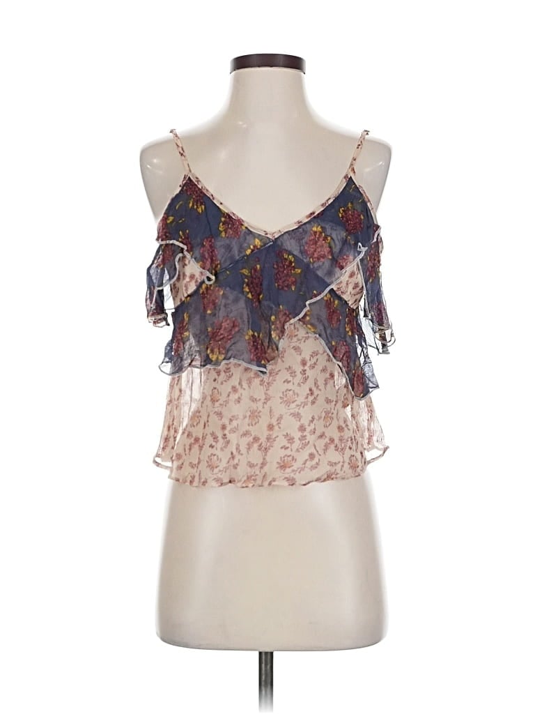 Free People Sleeveless Blouse In Gold