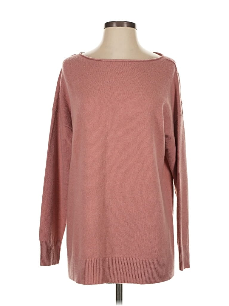 Pre-owned Lafayette 148 Pullover Sweater In Pink